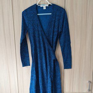 Diane Von Furstenberg Knee Length Wool Dress